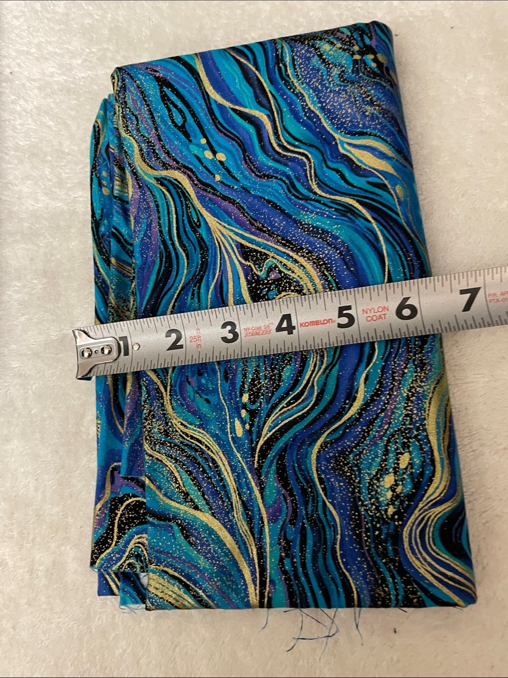 4-5 LB MIXED FABRIC DYED BATIKS SWIRLS BUNDLE • CRAFT & SEWING D4 GOOD USABLE - Picture 11 of 11
